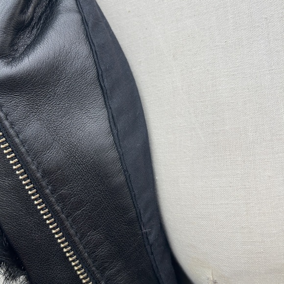 Y2K fitted genuine fur coat from Joseph made in France - Picture 7 of 10